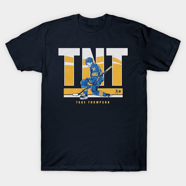 Tage Thompson TNT T-Shirt by stevenmsparks